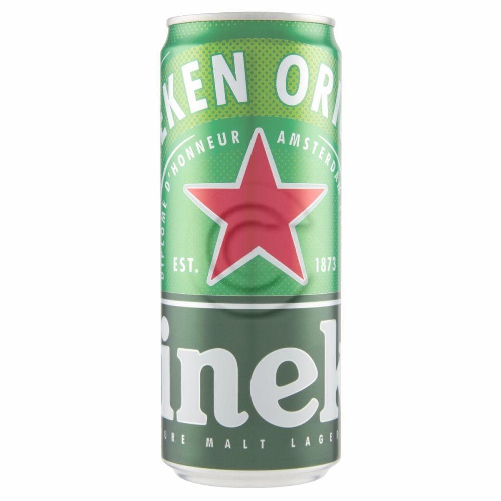 Birra heineken lattina