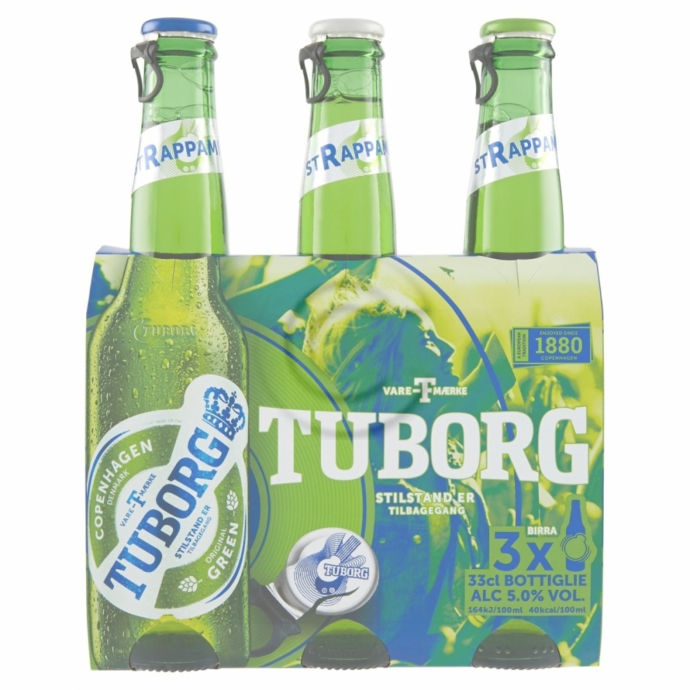 Birra tuborg x3 bott. 