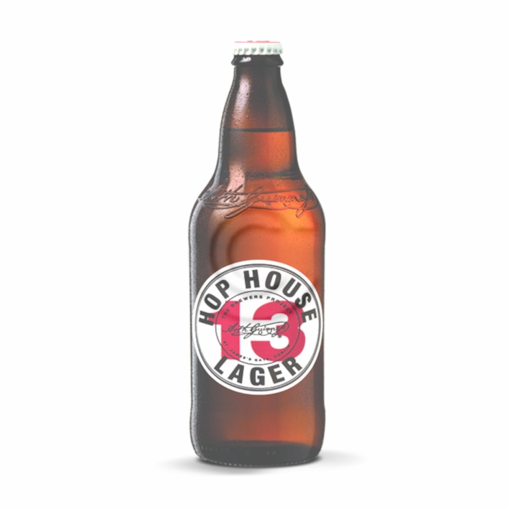 Guinness lager hop house