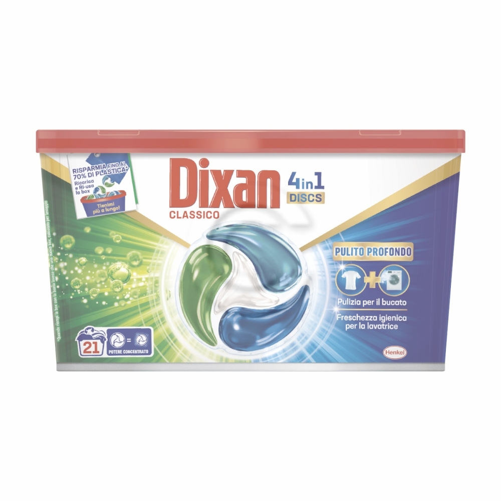 Dixan discs 4in1 classico