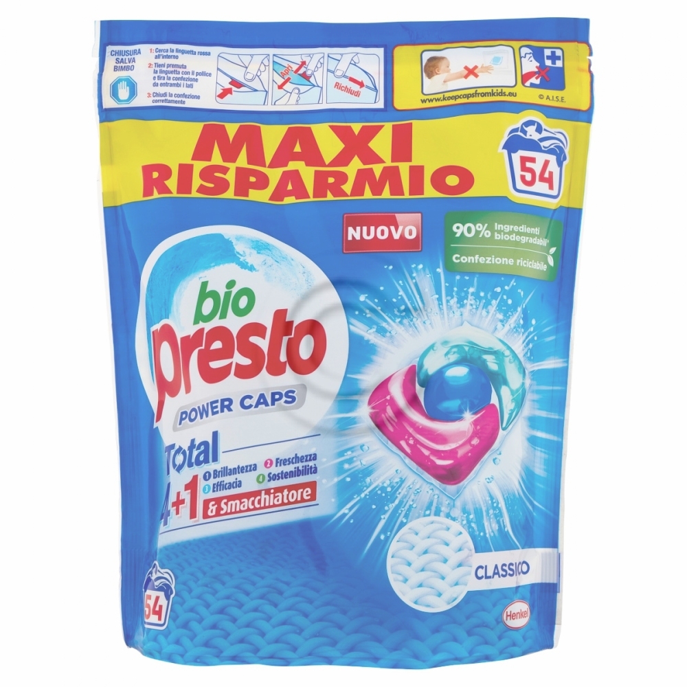 Bio presto caps classico
