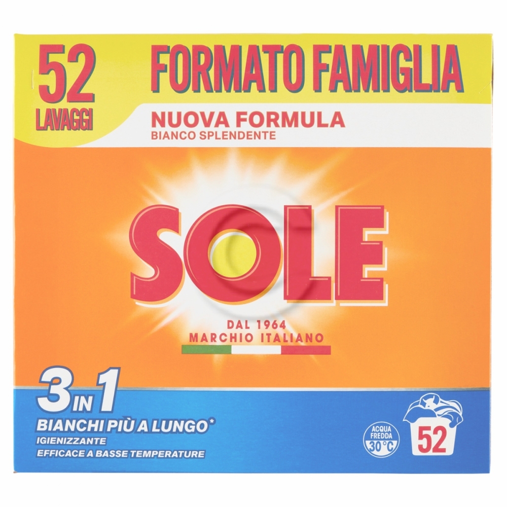 Sole lav. fustino 52 mis