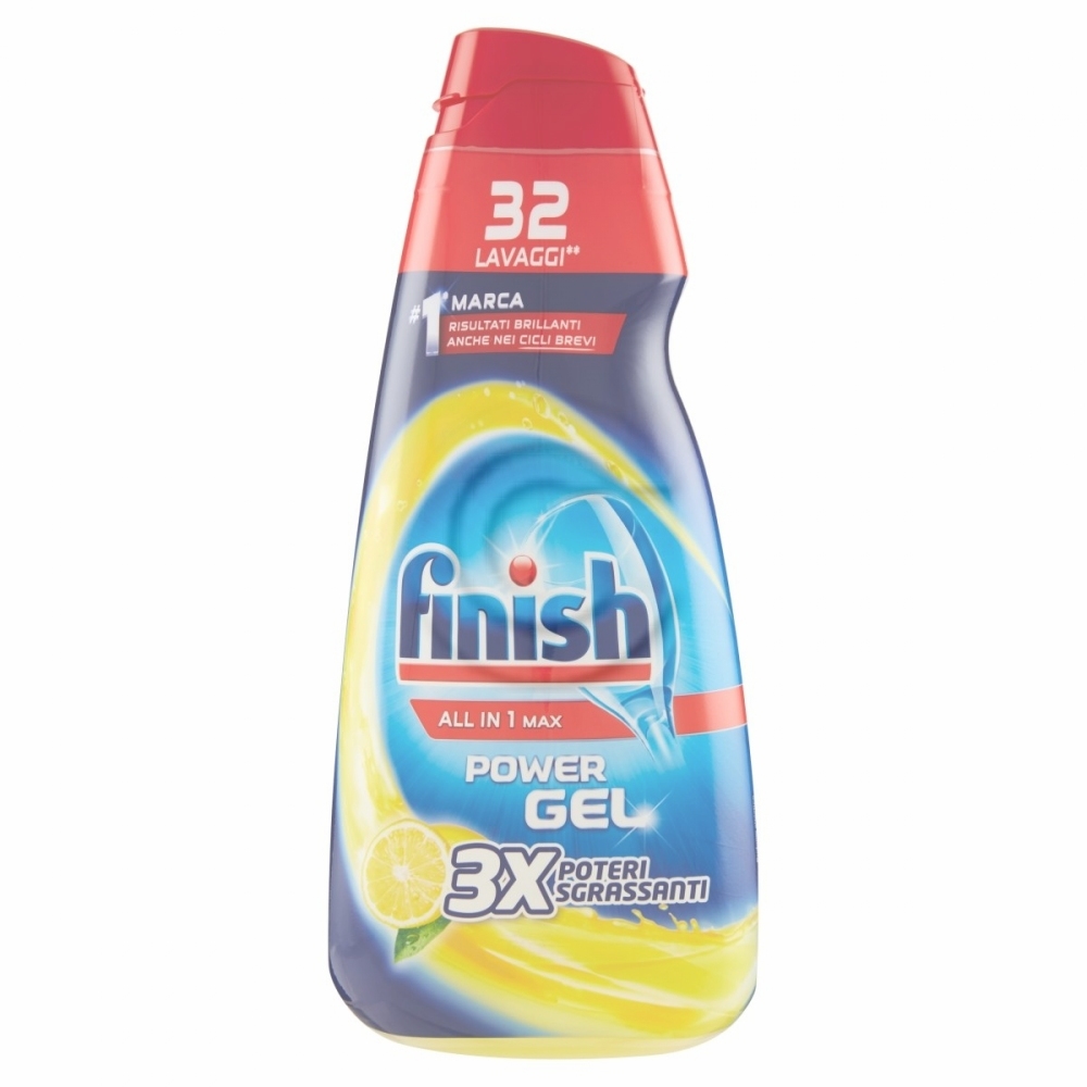 Finish power gel limone