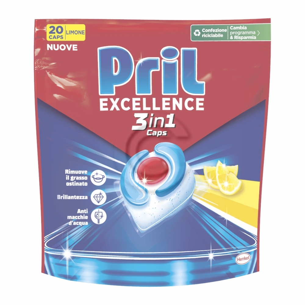 Pril caps excellence 3in1