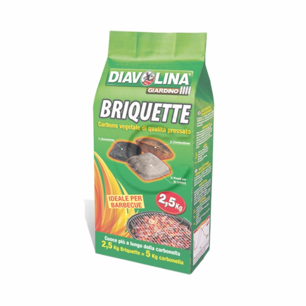Diavolina briquette bbq