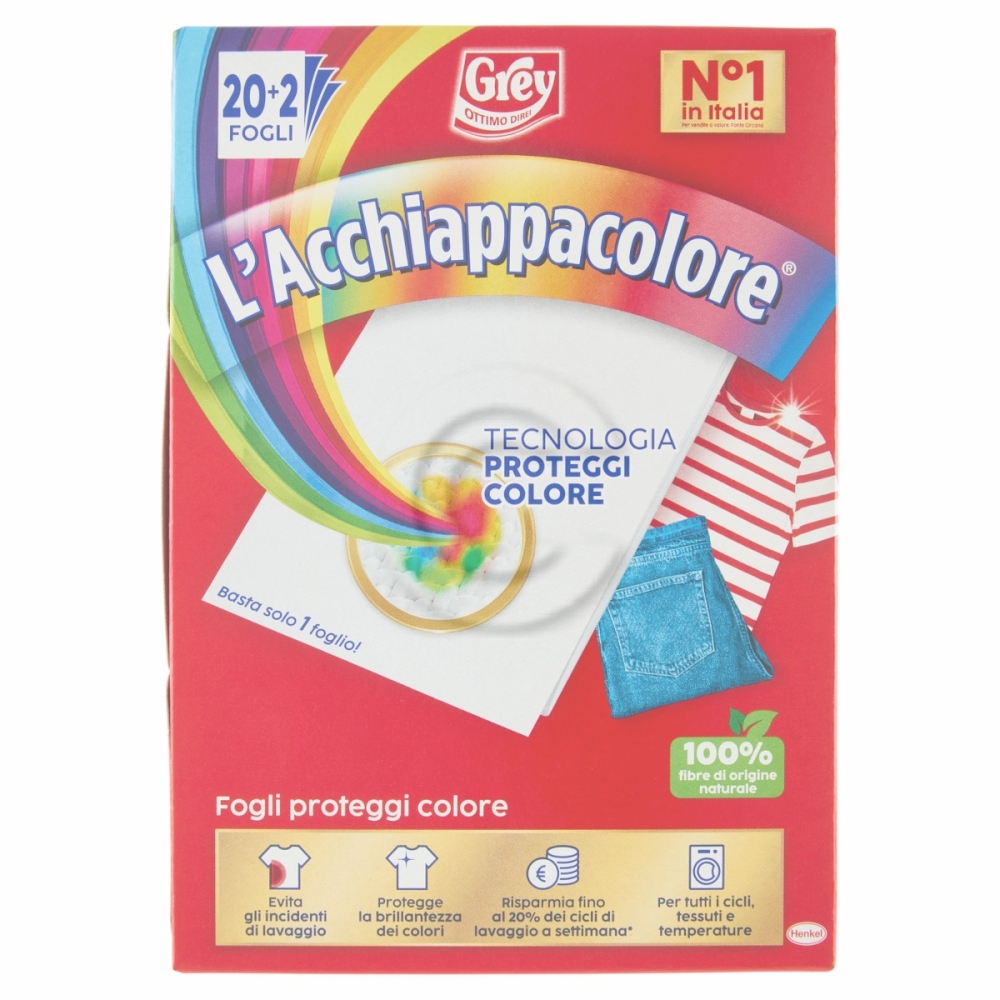 Acchiappacolore grey x20+