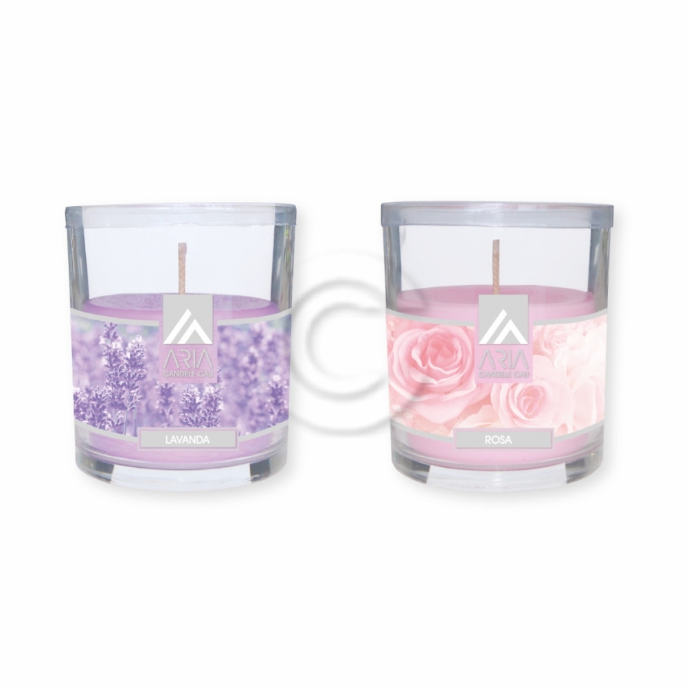 Candele profumate aria