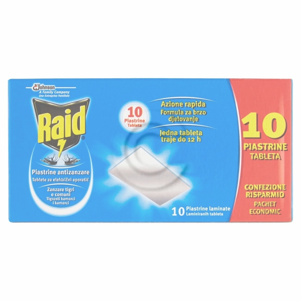 Raid piastrine
