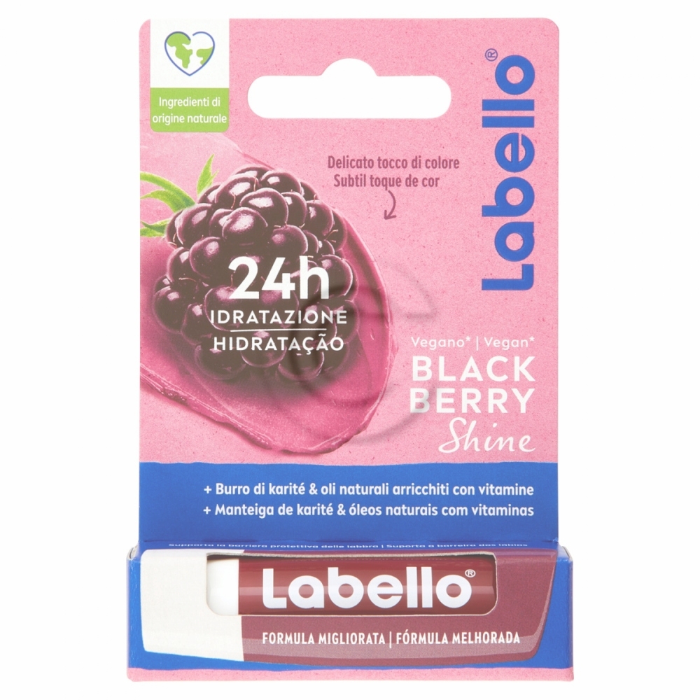 Labello black berry shine