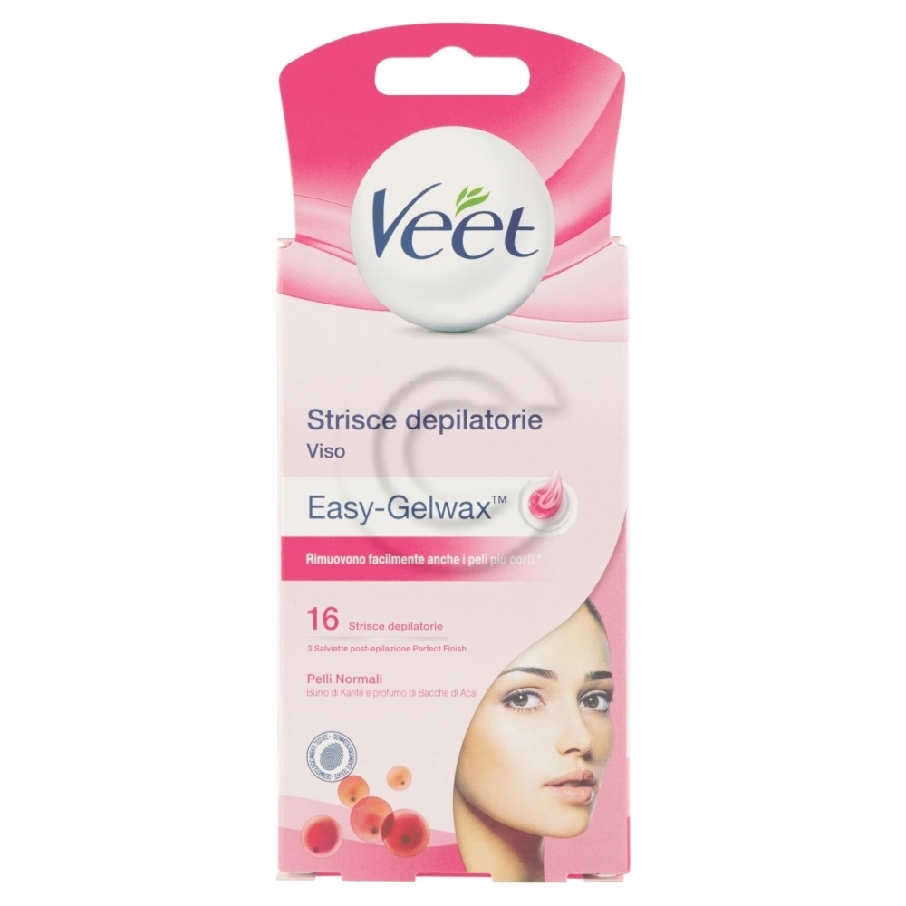 Veet strisce viso depil. 