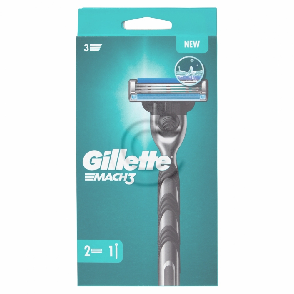 Gill. rasoio mach 3 2 ric. 