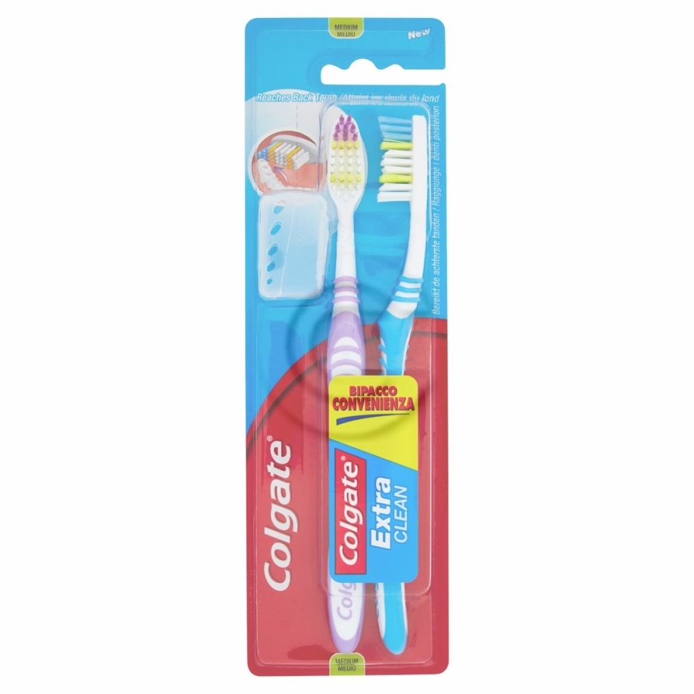 Spazz. colgate extra clean