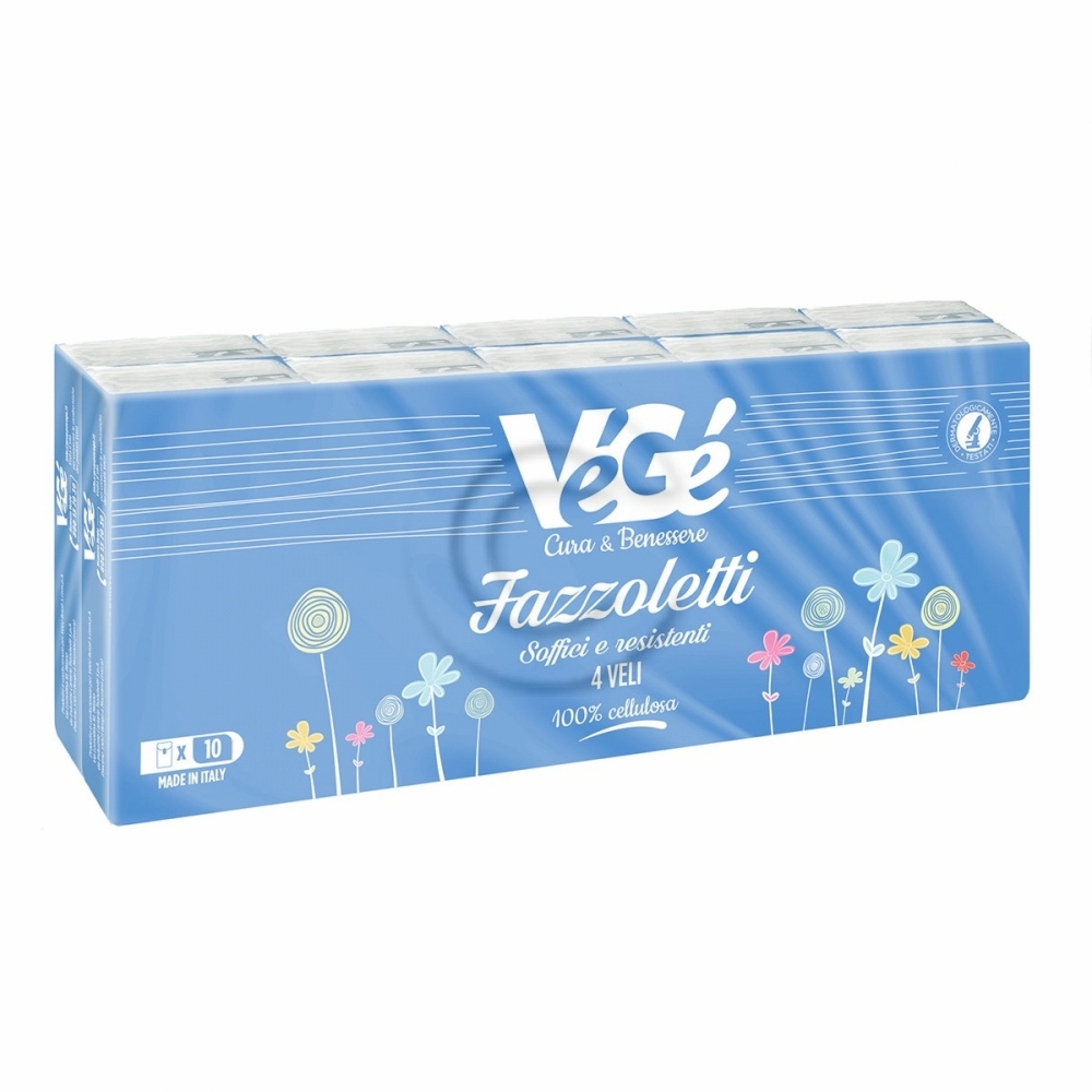 Vege' fazzoletti x9 10pz