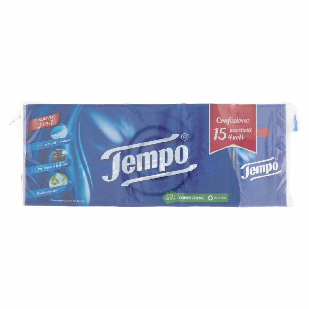 Fazzol. tempo maxi 15 pz