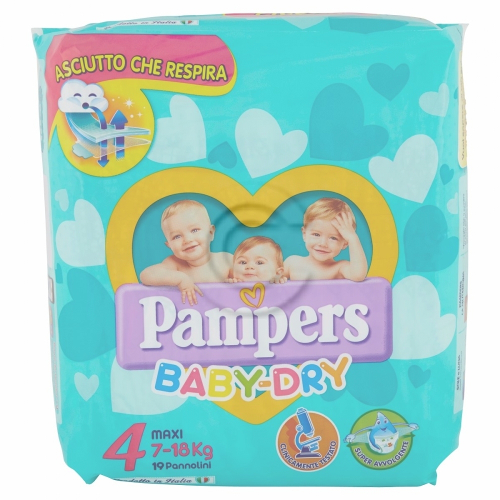 Pann. pampers bd maxi x 17