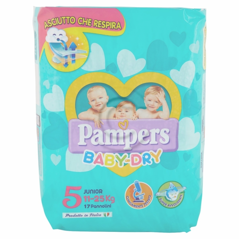 Pann. pampers bd juniorx16