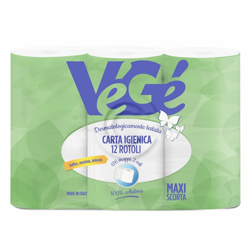 Vege' carta igienica 2v