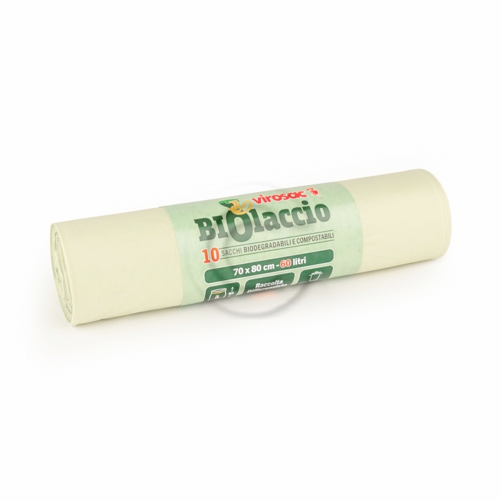 Virosac biolaccio 60l 10p