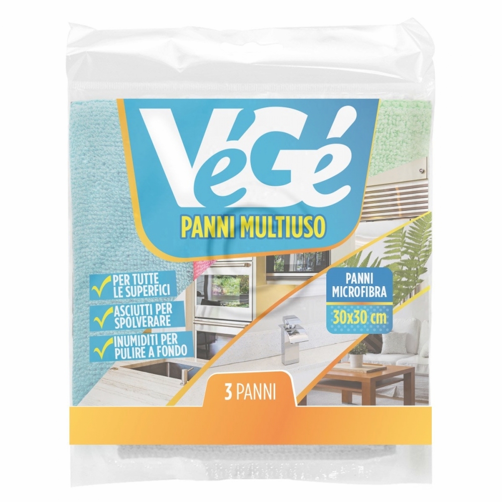 Vege' panno microfib. tris