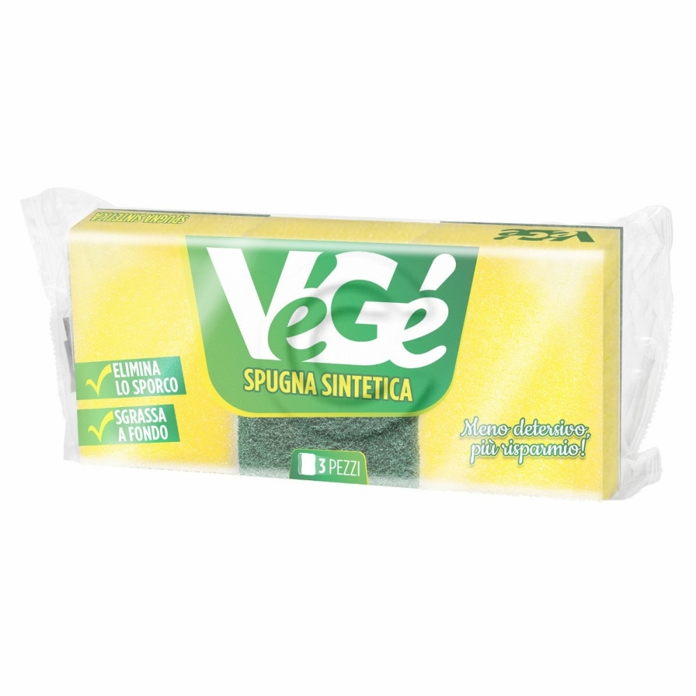 Vege' spugne abr. piatte