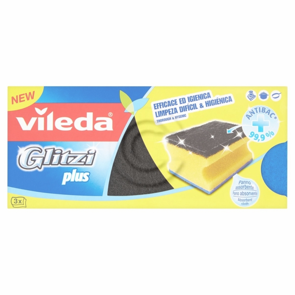Vileda spugna glitzi plus