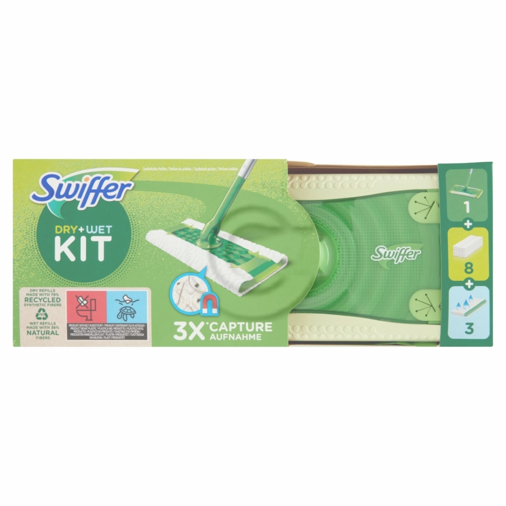 Swiffer starter kit 8+3p