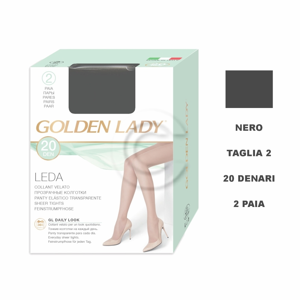 Leda nero    x2 20 t