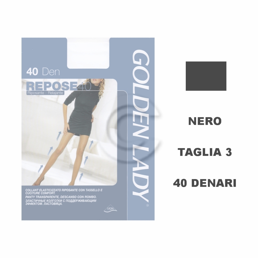 Repose nero    40 t