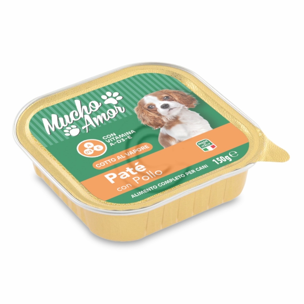 Mamor cane pate' pollo va