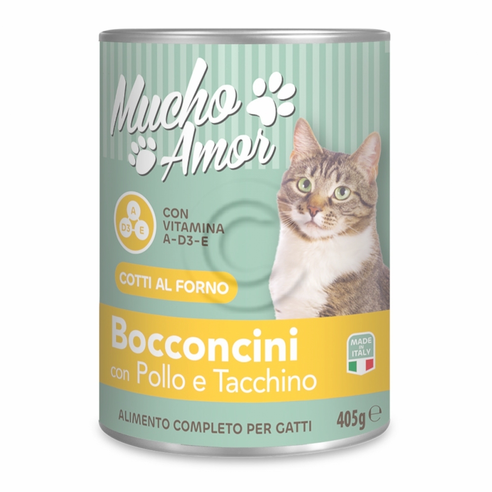 Mamor gatto pollo/tacchin