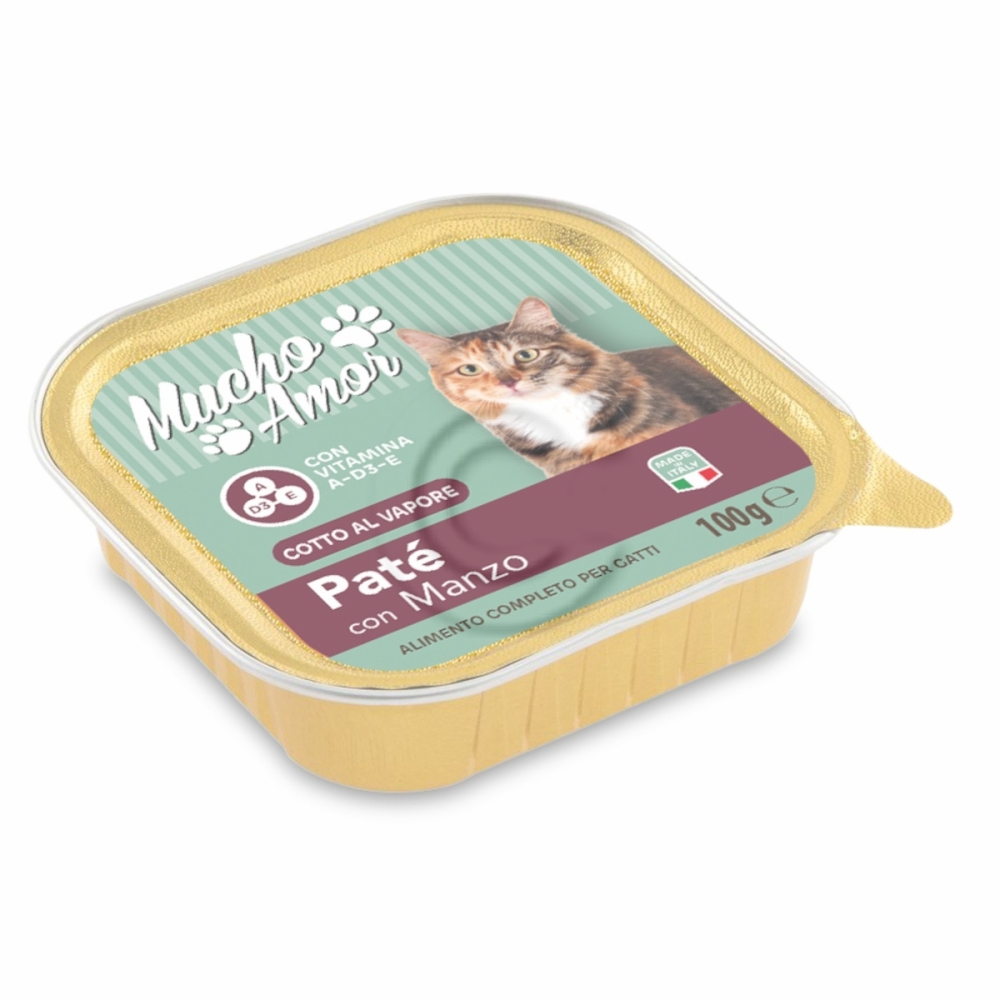 Mamor gatto pate' manzo