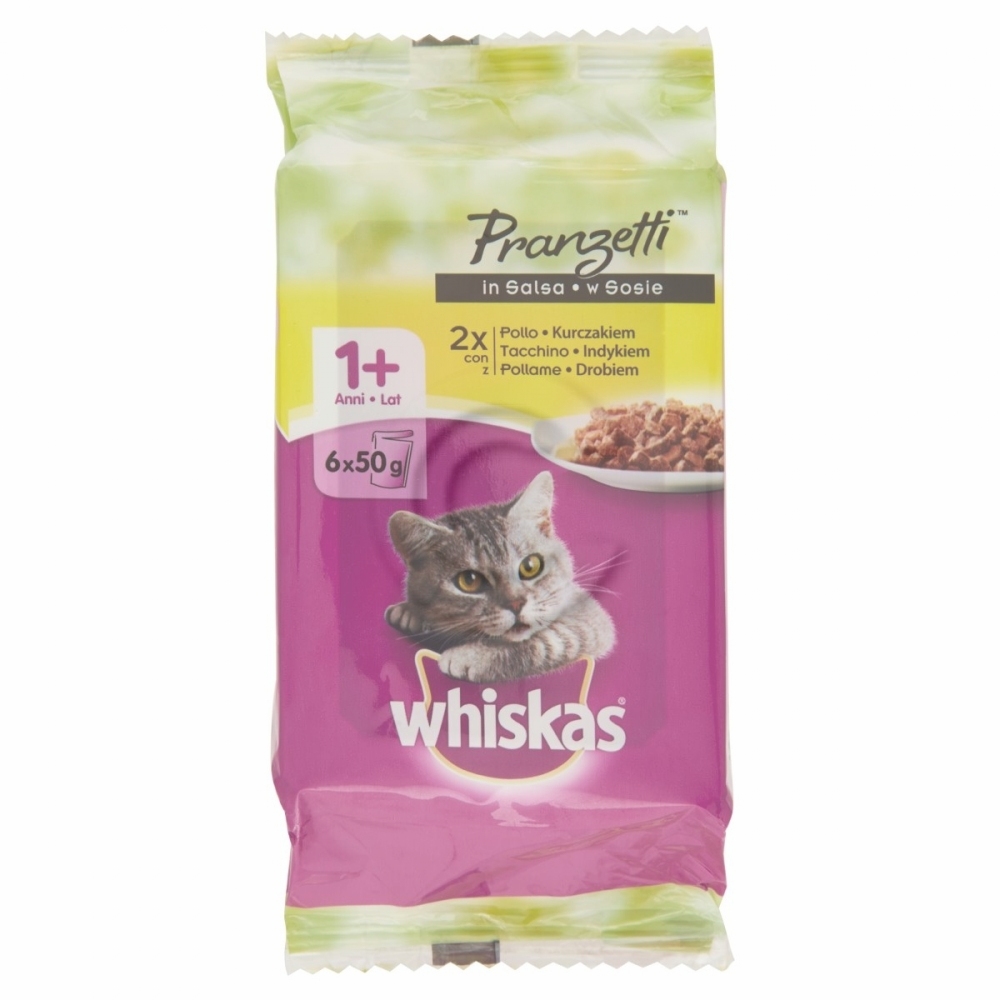 Whiskas pranzetti carni b