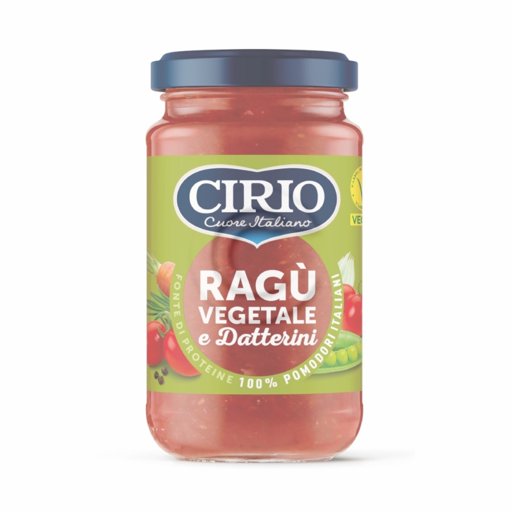 Cirio ragu' vegetale/datt