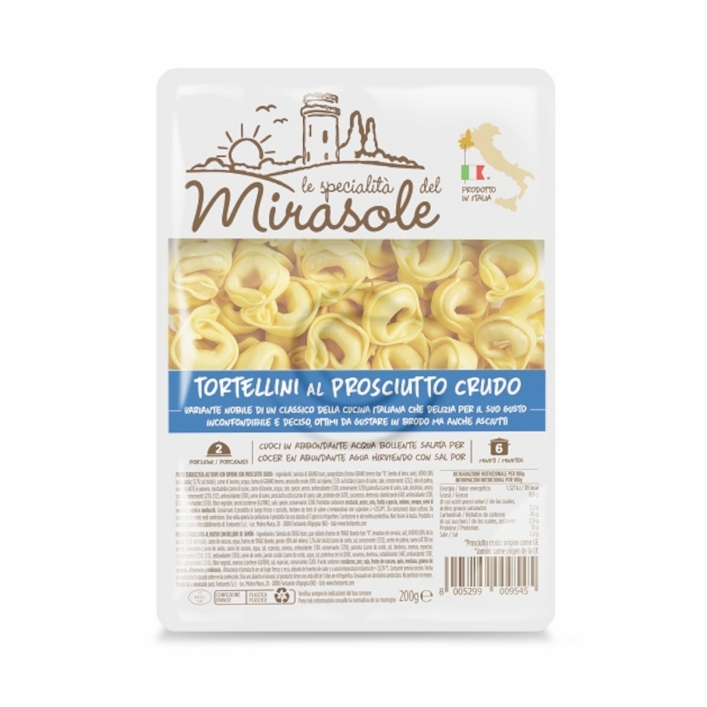 Tortellini prosciut. crudo