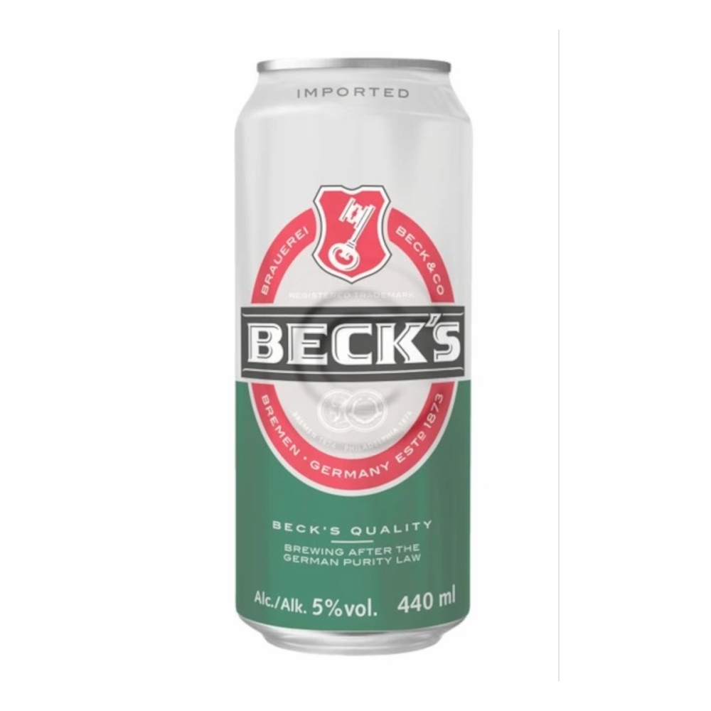 Birra beck's maxi lattina