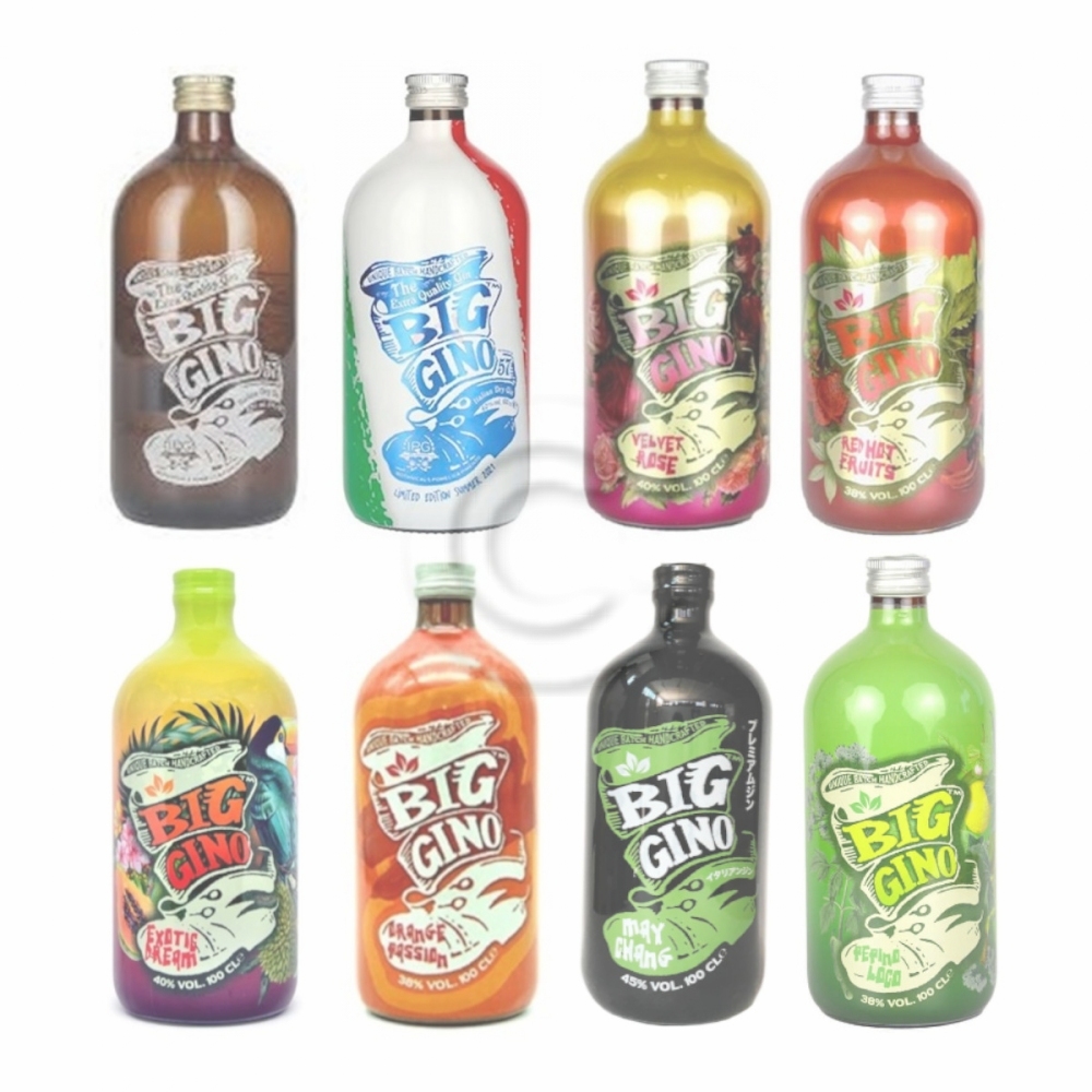Gin big gino flavoured