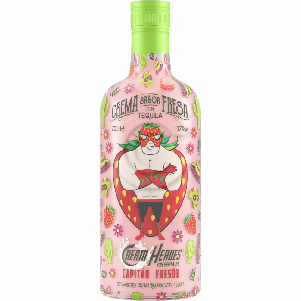 Tequila e crema fragola