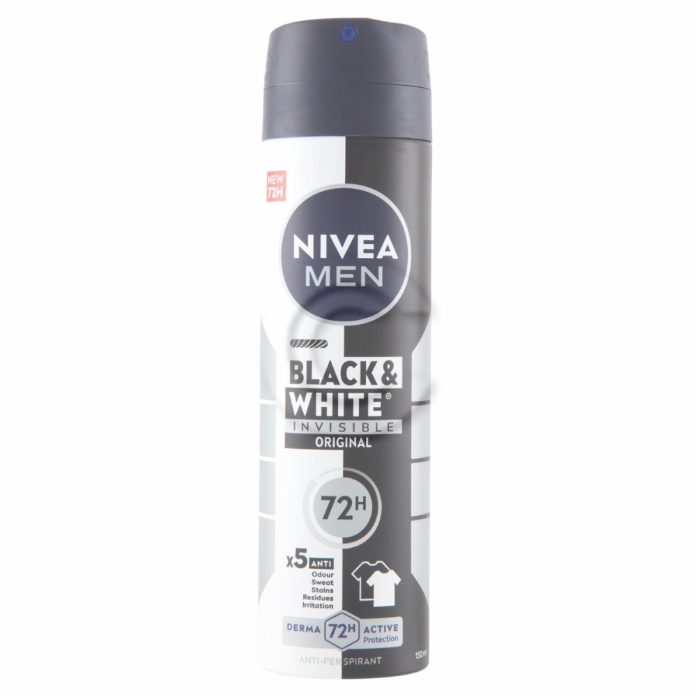 Deo nivea b&w o. men spray