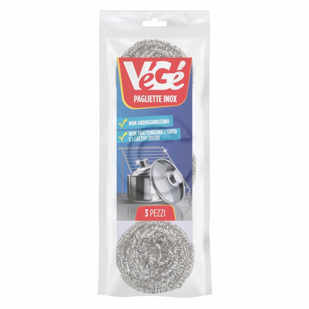 Vege' pagliette inox